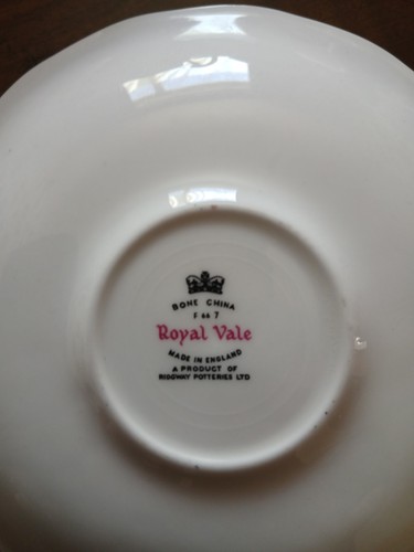 Royal vale bone china - royal,