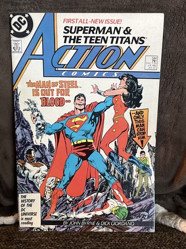 Action comics 584 - comics,