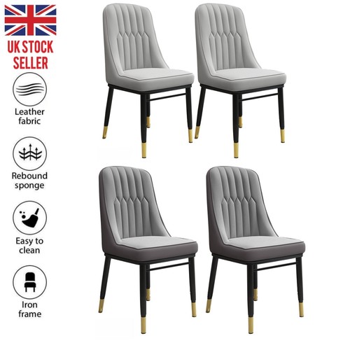 Dining chairs pu padded - dining,