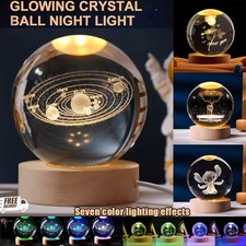 USB 3D Moon Planet Globe