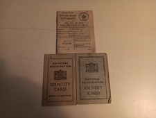1943 X2 BRITISH ID OLD