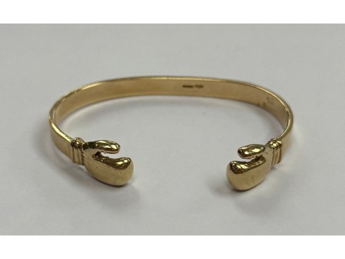 9ct yellow gold boxing - 9ct,