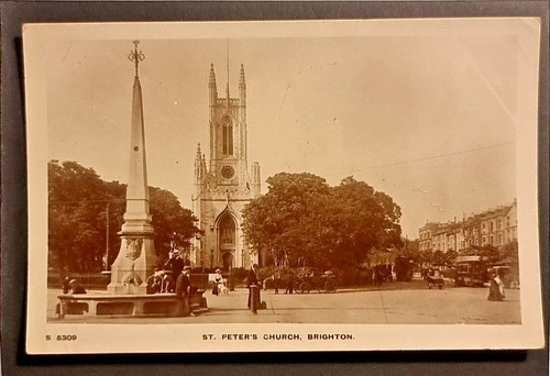 Brighton postcard c1910 sussex - postcard,