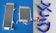 Aluminum radiator + blue