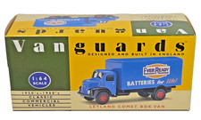 Vanguards Leyland Comet Box Van 1/64 Scale Diecast Truck VA18000 Ever Ready Life