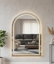 Arc Wall Mirror Crushed