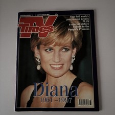 TV Times Magazine Diana Special 13-19 September 1997. With original pamphlets. ￼