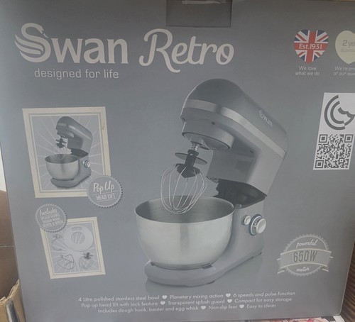 Swan retro stand - swan, cake