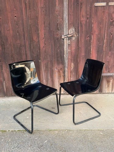 Ikea tobias chair black - x,