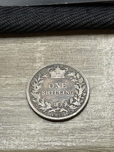 Victoria shilling 1877 - shilling,, die