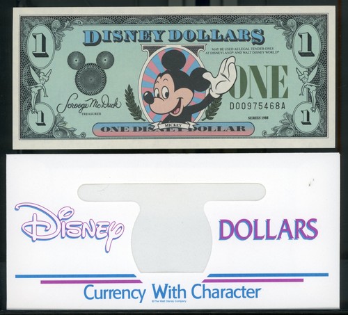 Disney dollar mickey mouse - dollar,