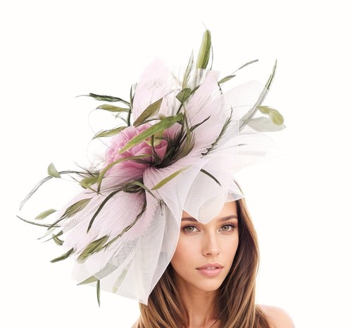 Pink olive green hatinator - olive,