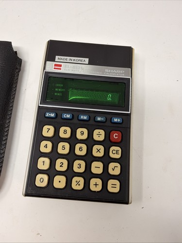 Vintage sharp calculator elsi - sharp,
