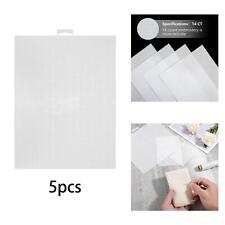 5x Plastic Mesh Canvas Sheets