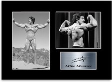 Mike Mentzer Signed Photo