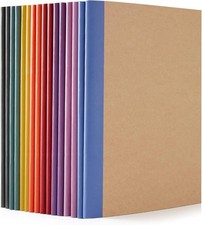 feela 16 Pack Kraft Notebooks