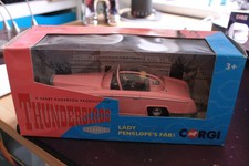 CORGI CC00604 THUNDERBIRDS MODEL LADY PENELOPE`S ROLLS-ROYCE FAB 1 PINK CAR