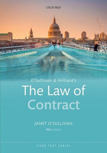 O'Sullivan & Hilliard's The Law of Contract (Core Texts ... by O'Sullivan, Janet