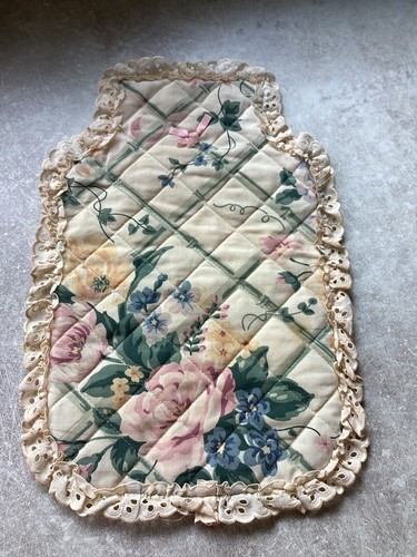 Vintage 1980s floral - floral, water