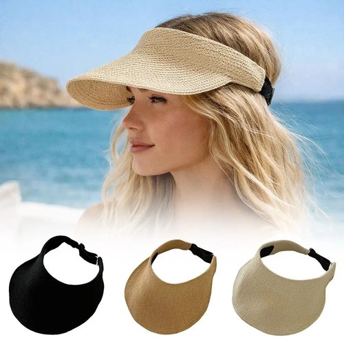 Ladies women summer sun visor - sun,