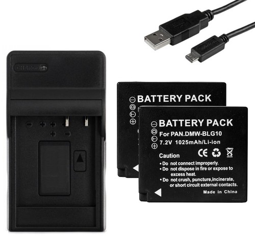 Dmw blg10 battery - dmw-blg10, (x2)
