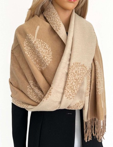Mulberry tree scarf blanket - mulberry,