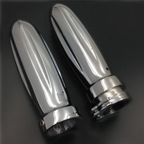 Chrome hand grips for - chrome,