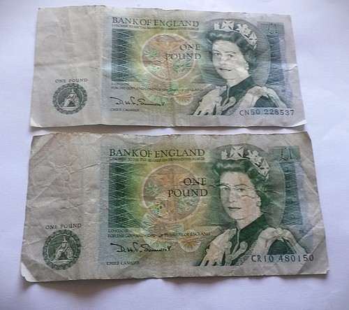 Rare bank england queen - x,