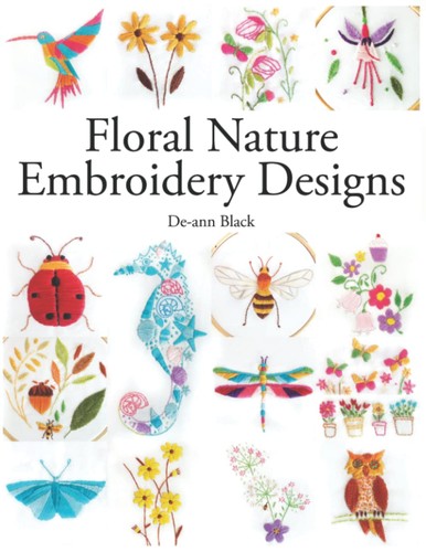 Floral nature embroidery - floral,