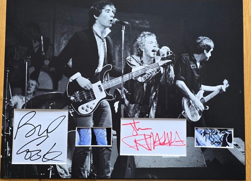 Sex pistols signed 16x12 - pistols,