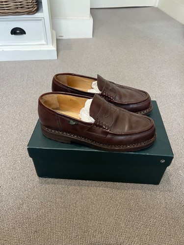 Paraboot reims brown loafers - brown,