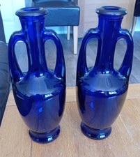 Glass cobalt blue - bottles, with