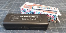 Bundle of 2 Harmonicas ~ Ridleys Super Honkey Tonk & Planetone ~ both Boxed 