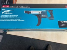 Makita DFR550Z LXT 18V Auto Feed Cordless Screwdriver - Blue