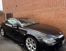 BMW 6 2005 E64 645Ci Convertible Automatic petrol Car Spare Or Repair