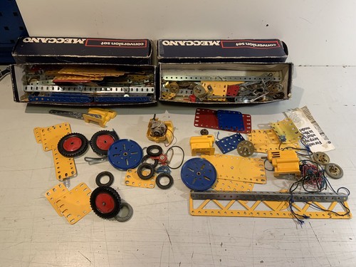 Meccano vintage job lot - vintage,