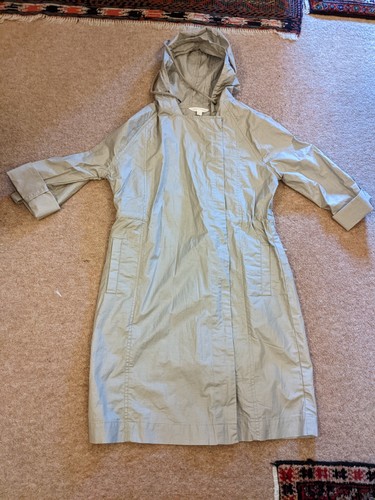 Ladies light coat with - m&s,