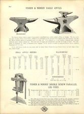 1899 PAPER AD Fisher Norris