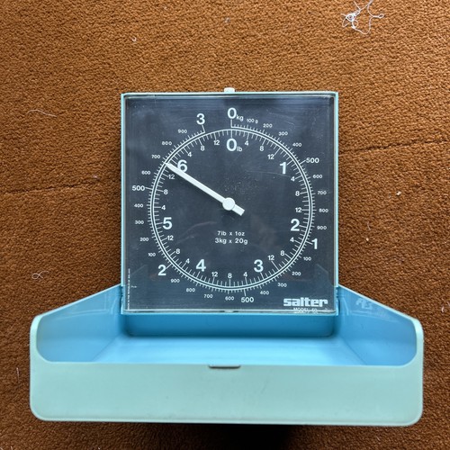 Vintage salter wall scales - wall,