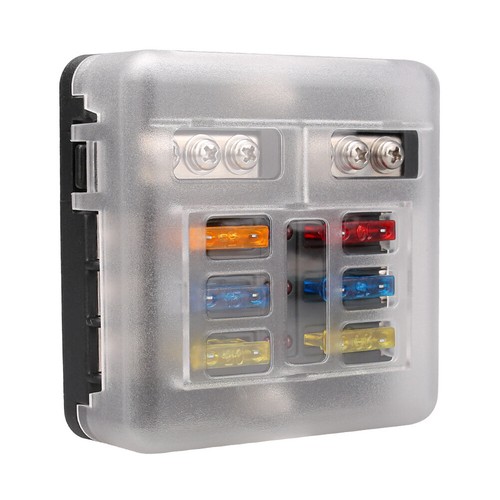 Way blade fuse box block - 6,