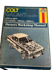 Haynes Car Manual Colt Galant & Celeste 1974 - 1977