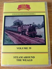 Steam Around The Weald, B&R Video Productions Volume 39 railway trains dvd