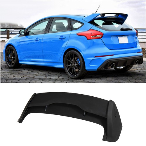 Matte black abs spoiler wing - abs,