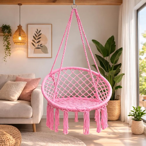 Sleep macrame hanging white - macrame,