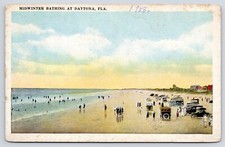 C1923 midwinter bathing - midwinter, at