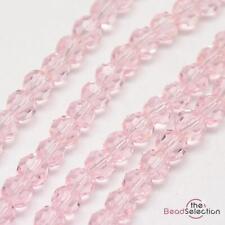 FACETED ROUND CRYSTAL GLASS