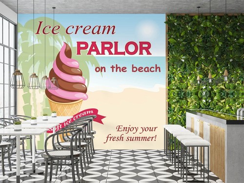 Ice cream shop - ice,