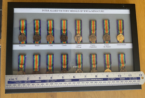 Framed ww1 british - framed,