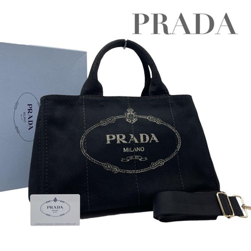 Prada canapa tote bag way - prada, m