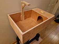 Small Wooden Tortoise Table